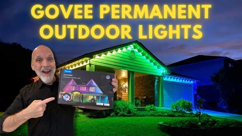 Complete Govee Permanent Outdoor Lights Unboxing, Install, and Demo - YouTube