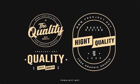 Free Download Quality Badge logo Template - PSD File | Logo psd, Logo templates, Logo design ...