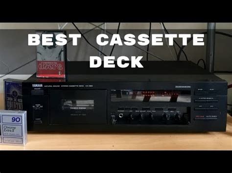 Best Cassette Deck for Recording - Home Audio - YouTube