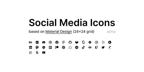 Social Media Icons | Figma Community