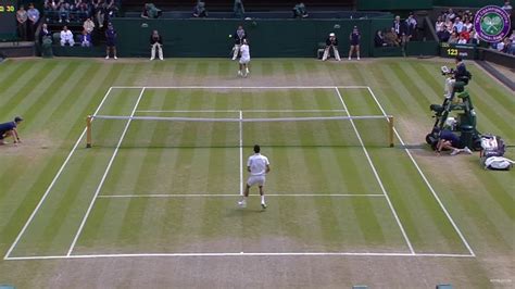 Les plus beaux points entre Federer et Djokovic à Wimbledon