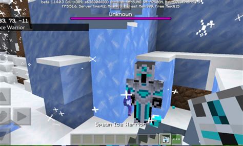 frost diamond skins minecraft for Android - Download