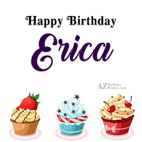 Happy Birthday Erica