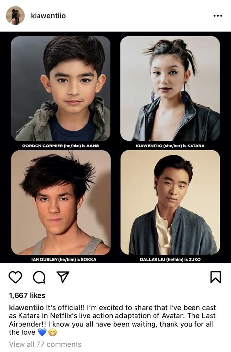 Kiawentiio just confirmed the casting on Instagram! : r/ATLAtv