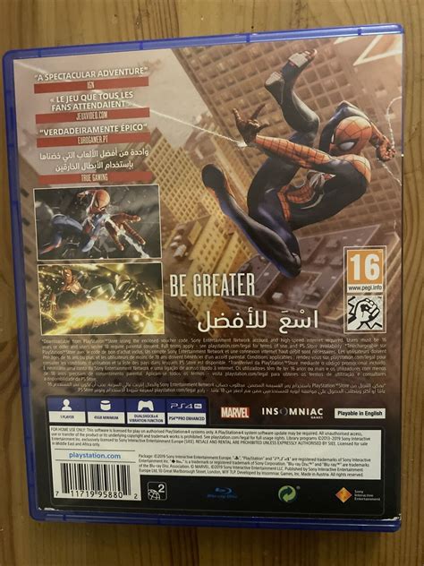 Marvel's Spider Man Game of the Year Edition (PS4, 2019) 711719958802 ...