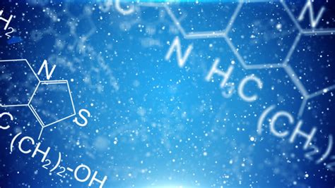 Chemistry Science Background With Different Formulas. Stock Footage Video 9765866 - Shutterstock