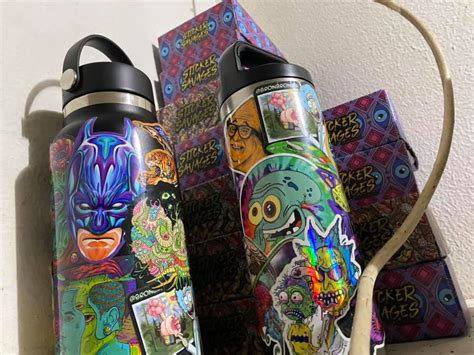 Top 5 Hydro Flask Stickers | Stickerbomb Water Bottle [With Pictures]