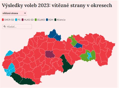 Slovakia. Legislative Election 2023 - Electoral Geography 2.0