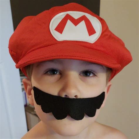 Mario & Luigi Mustache DIY Simple Hack for Halloween + Free SVG & PDF ...