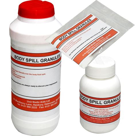 Qualicare Blood Body Fluid Spill Vomit Absorbent Granules, Multi Pack Savings | eBay