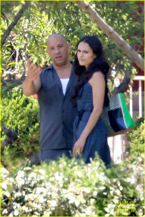 Vin Diesel Gives Jordana Brewster a Huge Hug for 'Fast & Furious 7'!: Photo 3127416 | Jordana ...