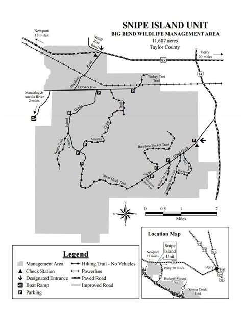 Wildlife Management Area Map