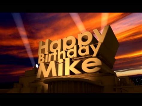 Happy Birthday, Mike! – Telegraph