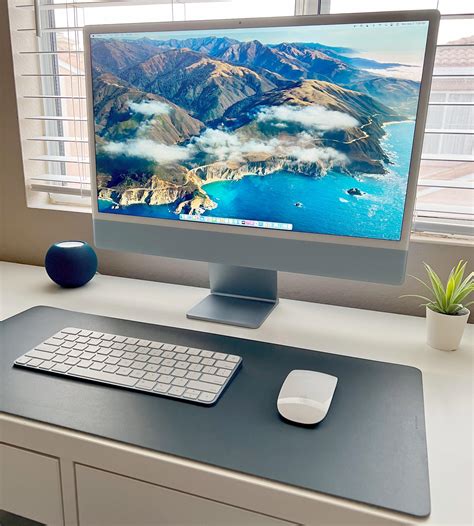 My blue M1 iMac setup : r/macsetups