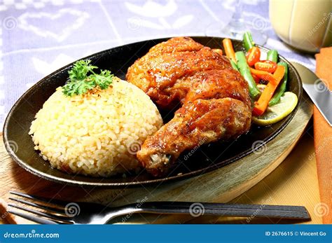 Sizzling Chicken Royalty Free Stock Photo - Image: 2676615