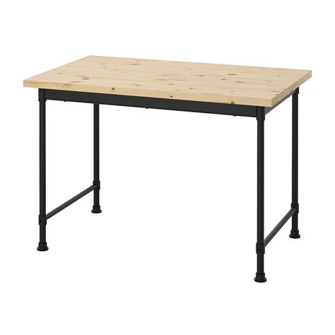 KULLABERG Desk, pine, 431/4x271/2" - IKEA