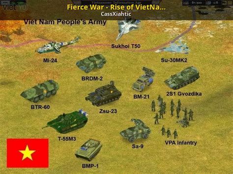 Fierce War - Rise of VietNam Army [Rise of Nations] [Mods]