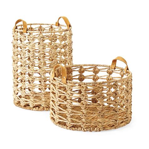 Water Hyacinth Laundry Basket sku B00231/ Viettime Craft JSC