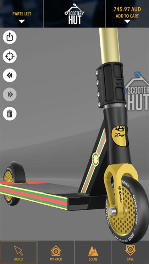 Scooter Hut 3D Custom Builder for iPhone - Download