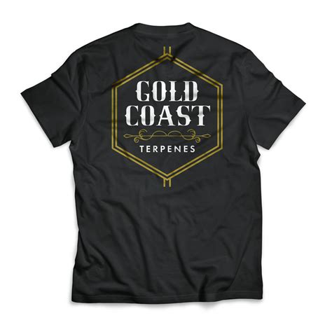 GCT Logo Shirt - Black - Gold Coast Terpenes