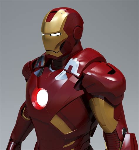 Iron Man 3d Model Free Download - doctorever