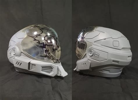 My weareble spartan Emile-A239 helmet replica, modeled and made by me : r/cosplayprops