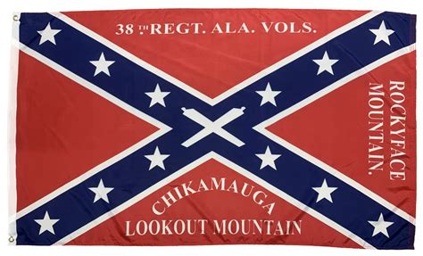 38th Alabama Infantry Regiment 3×5 Flag - I AmEricas Flags