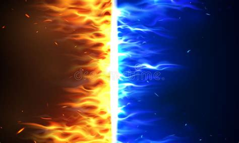 Fire Vs Water Stock Illustrations – 87 Fire Vs Water Stock ...