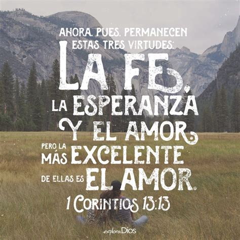 De fe, esperanza y amor, ¿por qué el amor es el más grande? – Versos ...