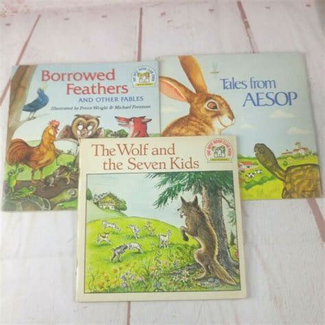 3 Vintage Random House Children's Books Fables 1970's | eBay