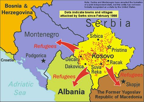 Kosovo Ground Situation Maps