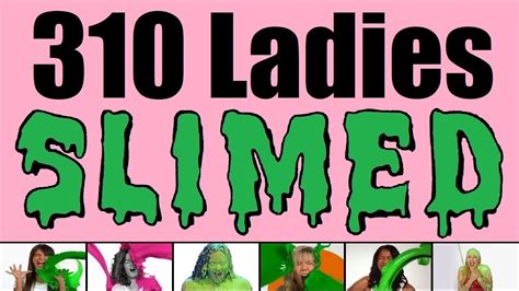 310 Ladies Slimed and Gunged - YouTube