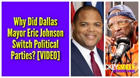 Why Did Dallas Mayor Eric Johnson Switch Political Parties? - Magic