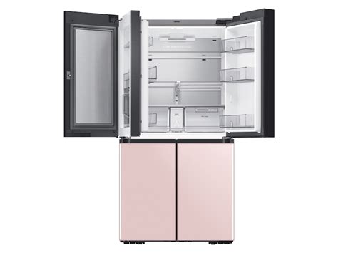 23 cu. ft. Smart Counter Depth BESPOKE 4-Door Flex™ Refrigerator with ...