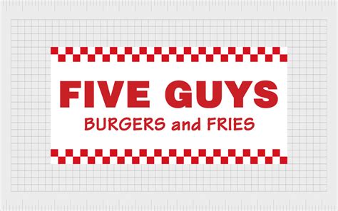 Five Guys Logo History, Symbol Meaning And Evolution