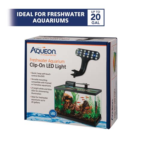 Aqueon Clip-On LED Light Freshwater - Walmart.com - Walmart.com