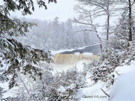 Incredible Tahquamenon Falls Winter Activities,Pictures, Map,Adventure