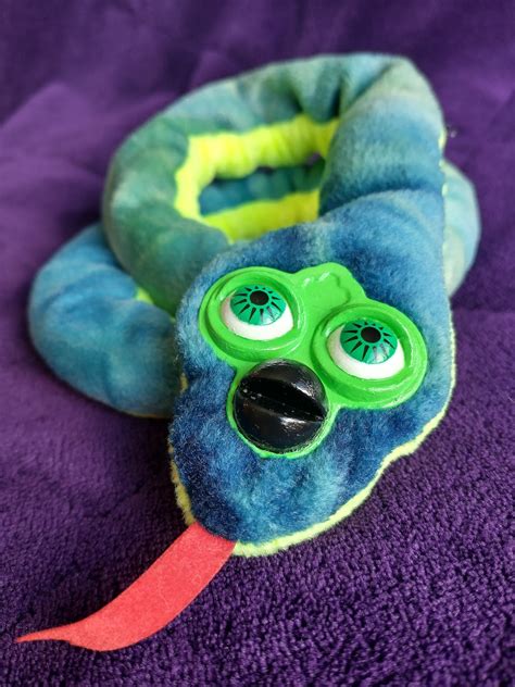 Hissy the Snake Furby Ty Beanie Baby Oddbody | Etsy