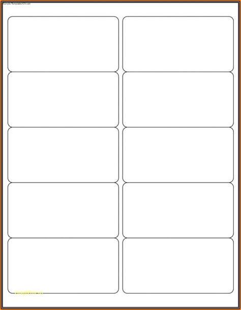 Blank Business Card Template For Word – Mightyprintingdeals.com