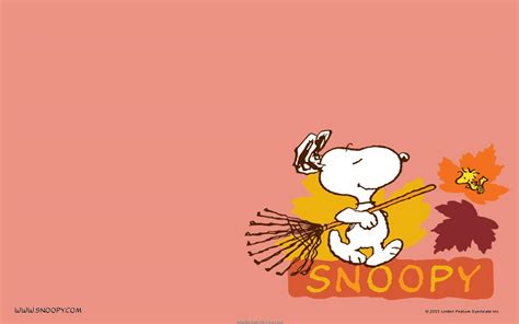 Thanksgiving Snoopy Wallpapers - Wallpaper Cave