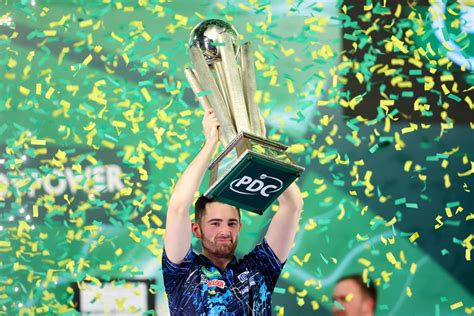 Luke Humphries beats Luke Littler in World Darts Championship final to end teenager's historic ...