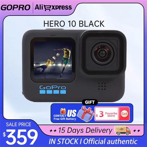 GoPro HERO 10 BLACK Action Camera For Photography Motorcycle Helmet 5 ...