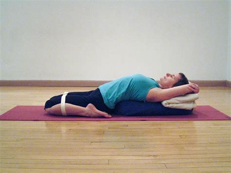 restorative posture - supta virasana