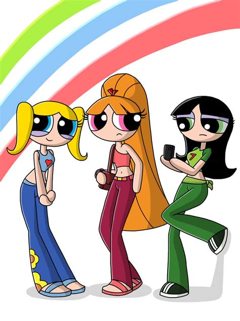 Powerpuff Teens by JustSomePainter11 on DeviantArt