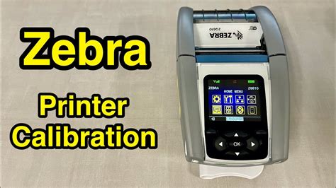 How to calibrate & align labels on Zebra ZQ610, ZQ620, ZQ630 label ...