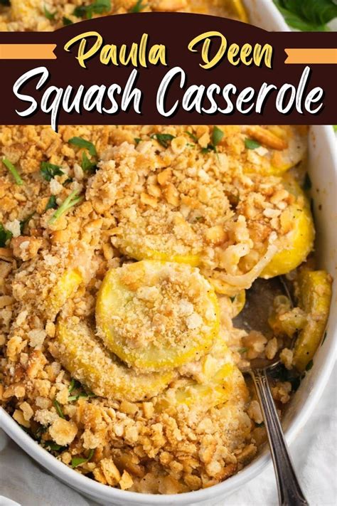 Paula Deen’s Squash Casserole Recipe | Ricetta | Paula deen, Squash, Easy