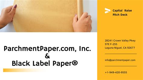 Invest in ParchmentPaper.com, Inc.: Scalable+Sustainable Parchment ...