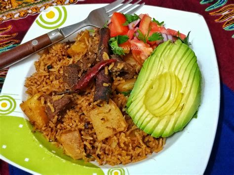 Beef Pilau with Sweet Potatoes - Sheena's Kitchen