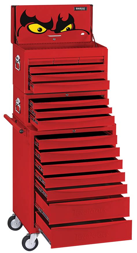 TC816SV | Teng Tools 8 Series 16 drawers Metal Tool Box, 660 x 305 x ...