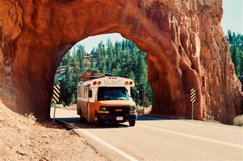 Check Out The Well-Thought-Out Interior Of This Small School Bus-Based Camper - The Autopian